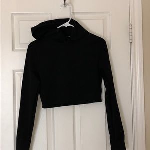 Fashion nova cropped hoodie